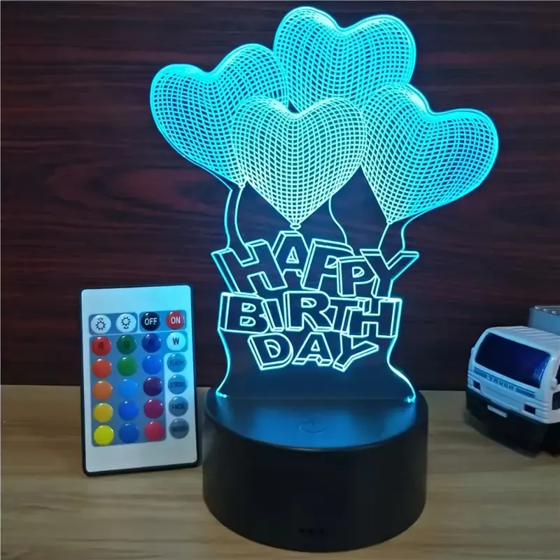 3D Illusion Night Light