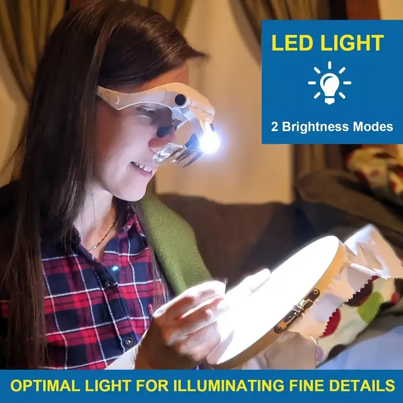 Head Mount Magnifying Glasses