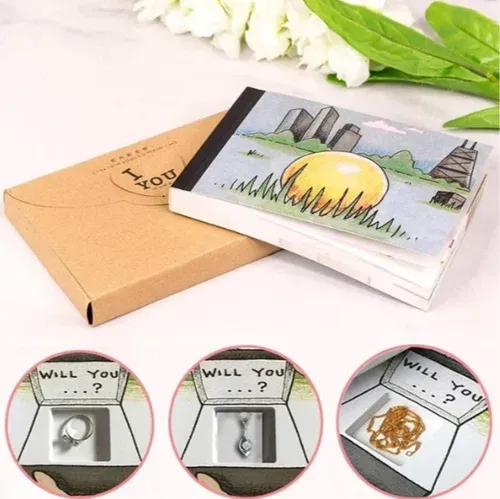 Ring Flip Book Gift