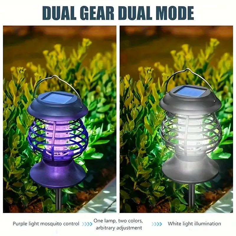 Solar-Powered Mosquito Killer Lamp