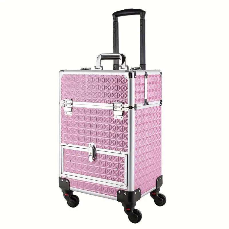 Professional Makeup Case with Wheels