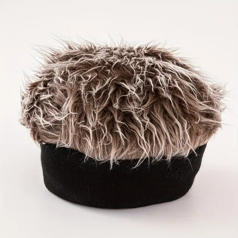 1pc Trendy Cool Adjustable Headband Wig, Fluffy Cosplay Costume Props For Men, Casual Cosplay Party Supplies And Photo Props