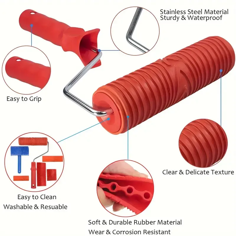 Professional Wood Graining Tool Set