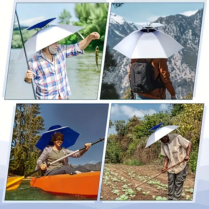 Fishing Umbrella Hat