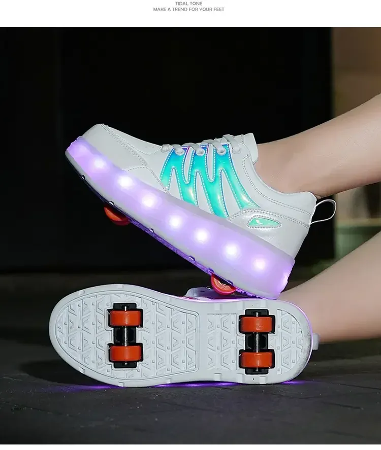 Glowing Sneakers