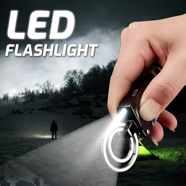 Multi-Functional Keychain Lighter