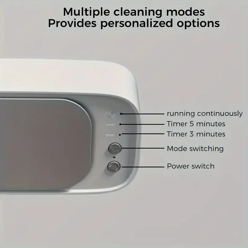 Versatile Cleaning Wizard - Ultra-Portable, 360° Deep Clean, Rechargeable & USB-Powered, High-Frequency Vibration Technology - Effortlessly Revitalizes Jewelry, Glasses, Watches & More