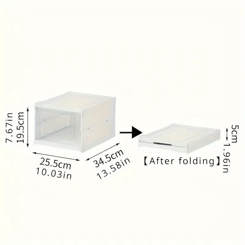 Foldable Shoe Cabinet Organizer