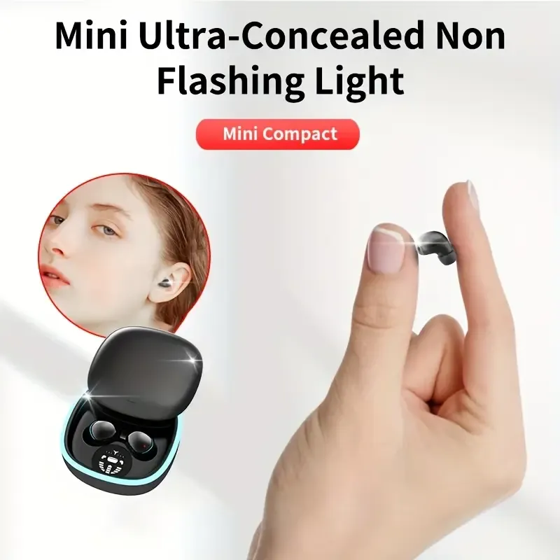 Ultra-Compact Wireless Earbuds with Long Battery Life, High-Fidelity Sound, Perfect for Outdoor Activities, Ideal Gift for Men, Women, and Students, Perfect for Christmas or Halloween