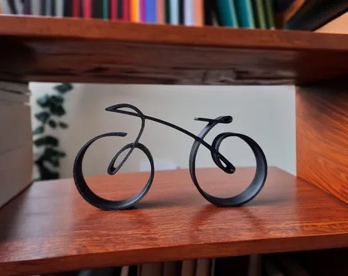 🔥Minimalistic Bicycle Sculpture Wire Framed Style🔥