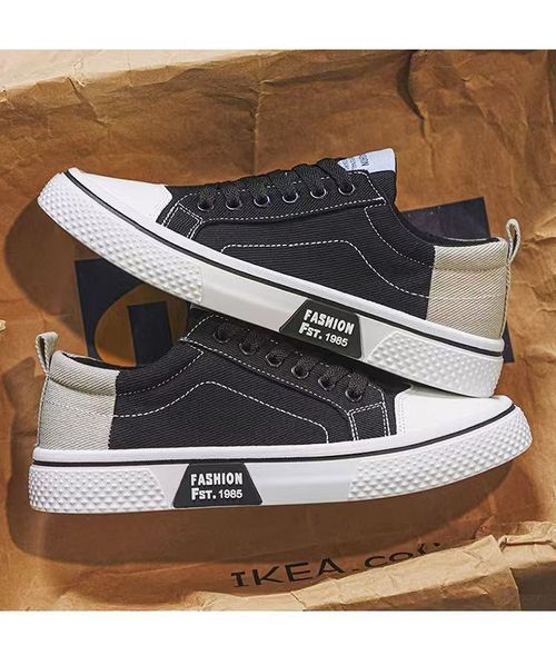 Classic canvas shoes for men, new summer men's shoes, breathable, versatile, non-slip, wear-resistant, 2025 popular casual shoes