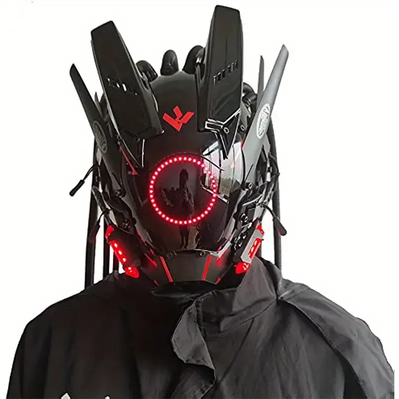 Fashion Cool LED Lights Punk Mask