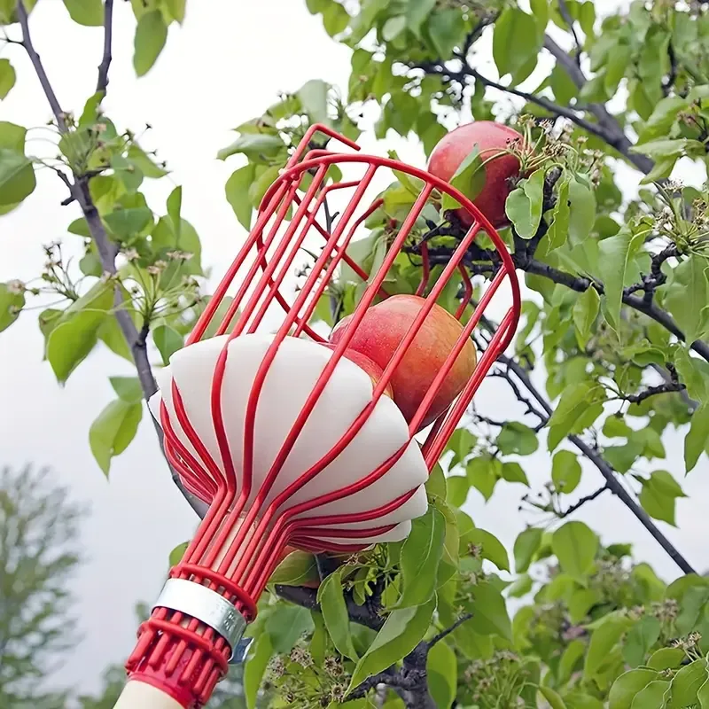 Easy-Harvest Adjustable Fruit Picker Set - Lightweight Aluminum, No Power Needed