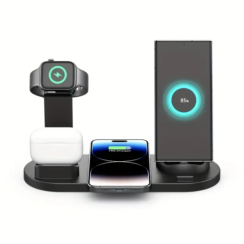 Foldable 3-in-1 Wireless Charger