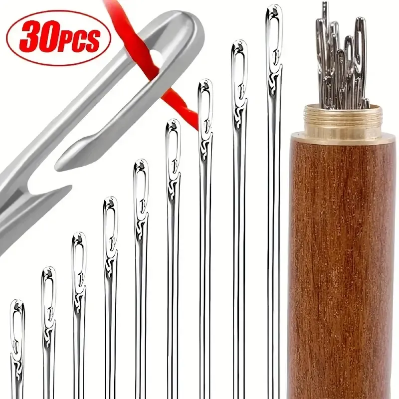 Senior-Friendly Sewing Needle Set