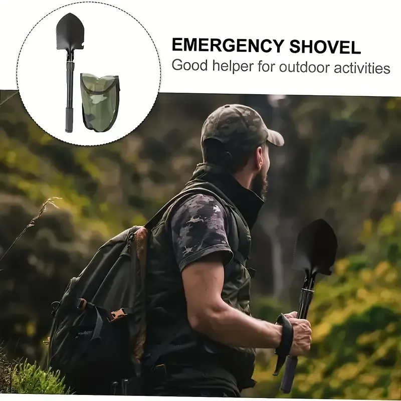 Stainless Steel Folding Shovel