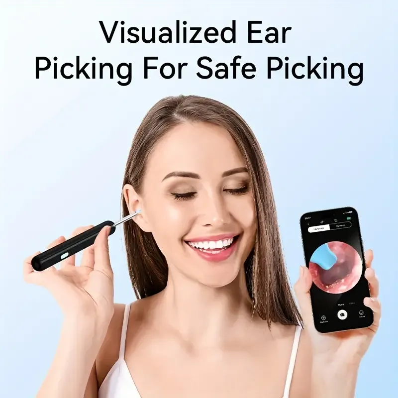 Smart Visual Earwax Cleaning Tool: Wireless Ear Spoon With Ear Camera Cleaning Kit, Gifts For Women Men Family