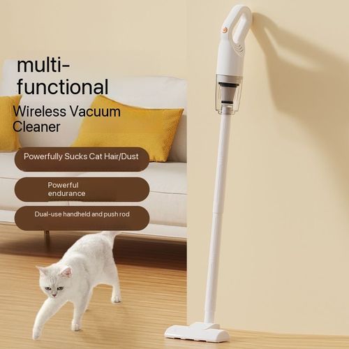 New household small vacuum cleaner with powerful suction, strong mite removal, handheld vacuum and mop combo, wireless and rechargeable.