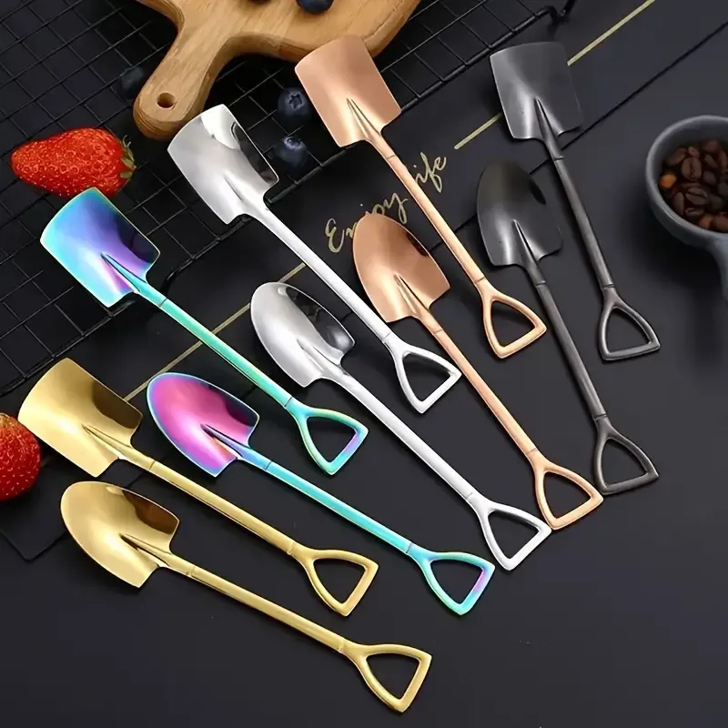 Stainless Steel Shovel Spoons Set