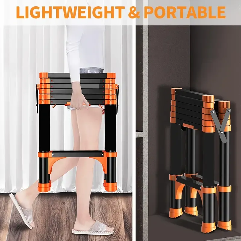 Telescopic Folding Step Ladder