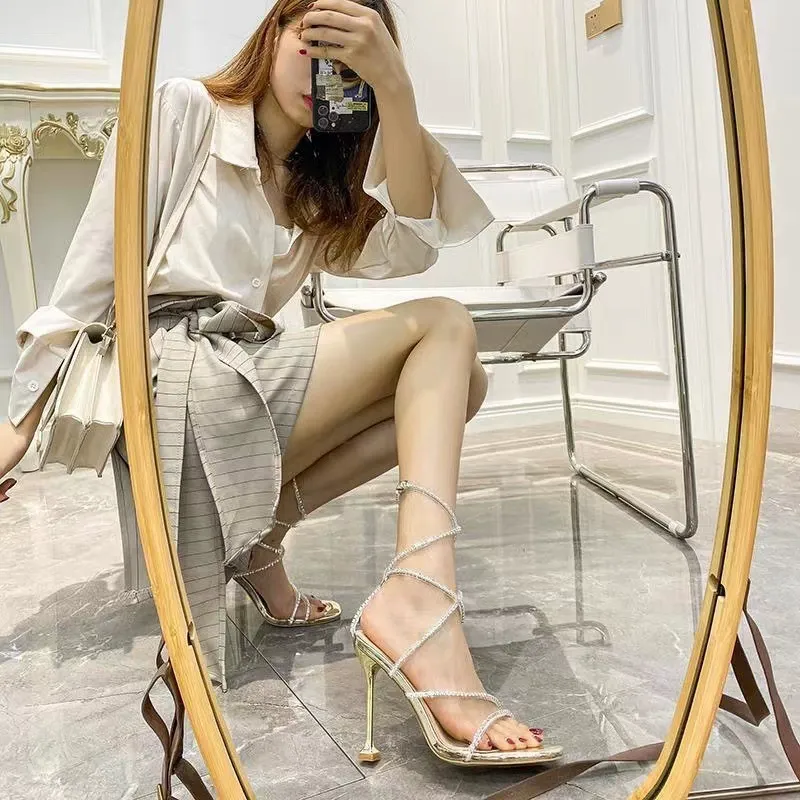 Temperament high-heeled sandals