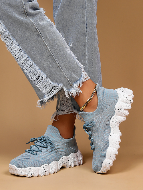 Breathable flying woven loafers