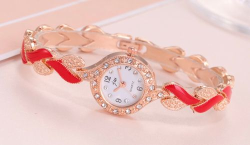 Ladies' Luxury Quartz Watch Set