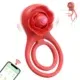 Cock Ring Vibrating Delay Ejaculation Penis Ring clitoral stimulator