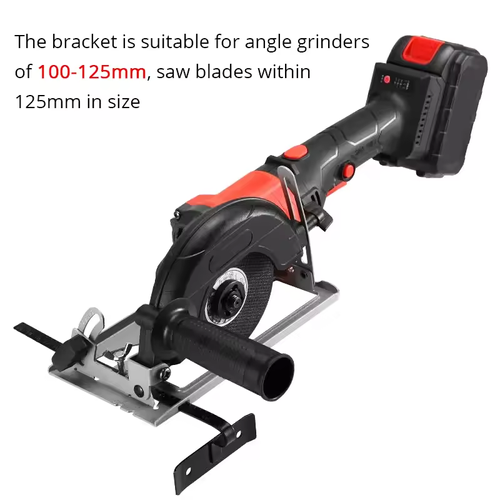 Electric Circular Saw Adapter Angle Grinder to Cutting Machine 0-45 Cutting Depth Adjustable Woodworking Tools
