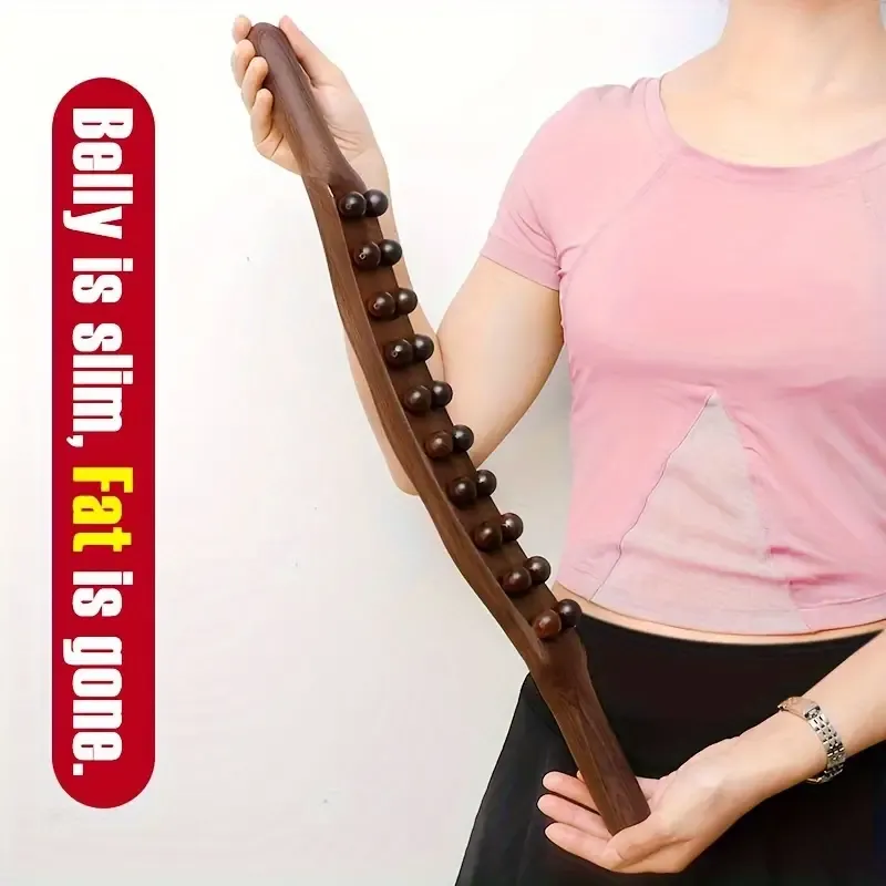 Double Row Of 20 Beads Massage Stick