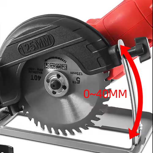 Electric Circular Saw Adapter Angle Grinder to Cutting Machine 0-45 Cutting Depth Adjustable Woodworking Tools
