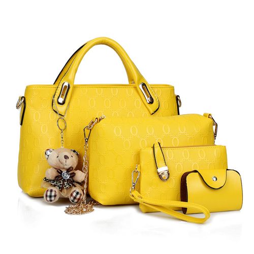 Embossed PU Leather Cosmetic Bag