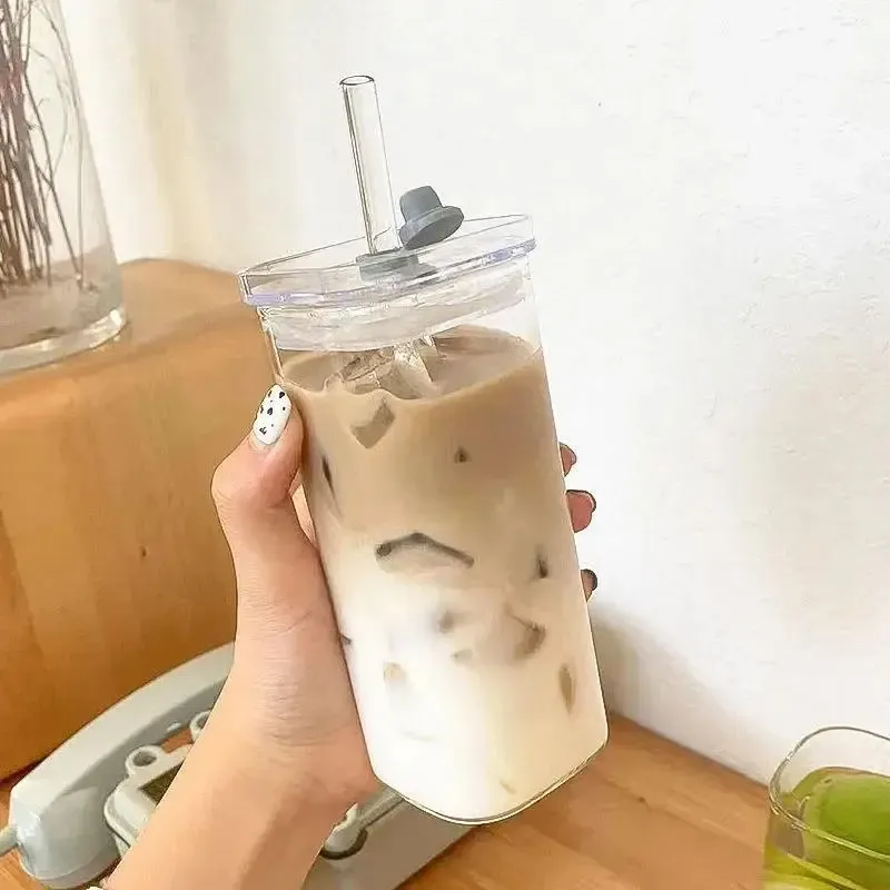 Square Heat Resistant Glass Cups