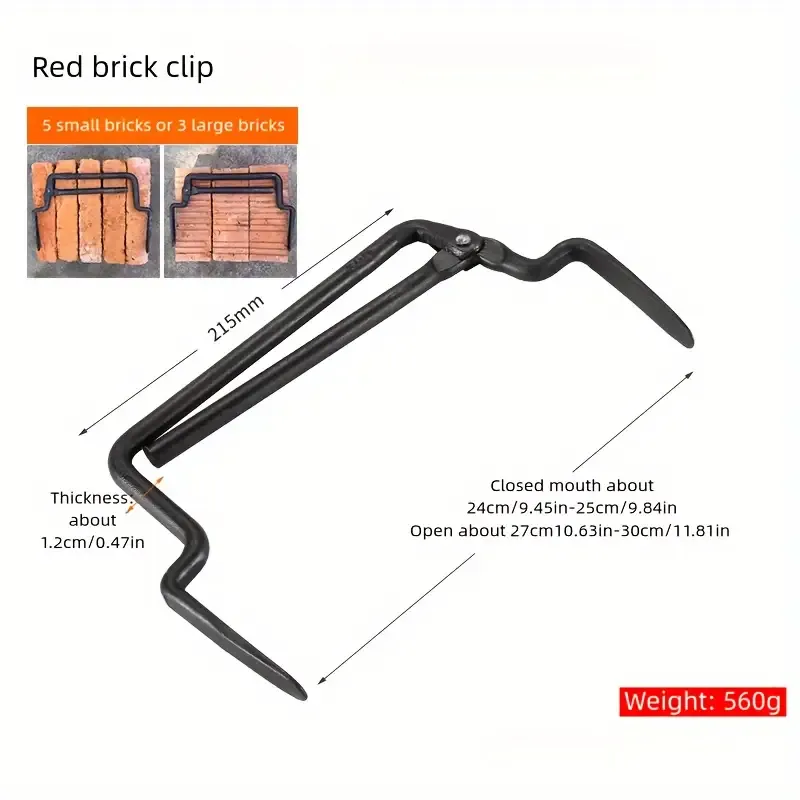 Thickened Brick Clamp
