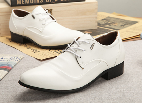 Men's business suits, studio photography, British casual shoes