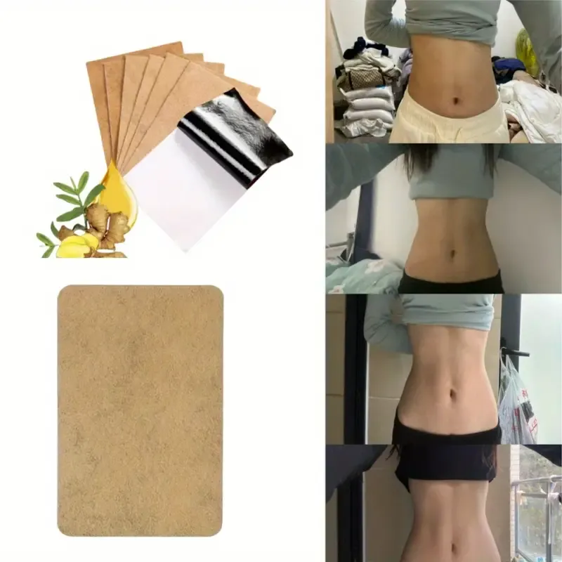 Ginger Oil Infused Belly Patches for Weight Loss