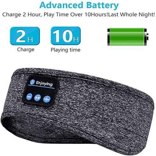 Bluetooth Earphones Sports Sleeping Headband Elastic Wireless Headphones Music Eye Mask Wireless Bluetooth Headset Headband