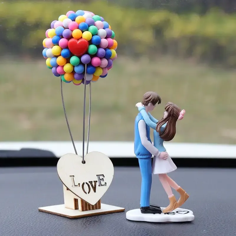 Couple Car Decor Set