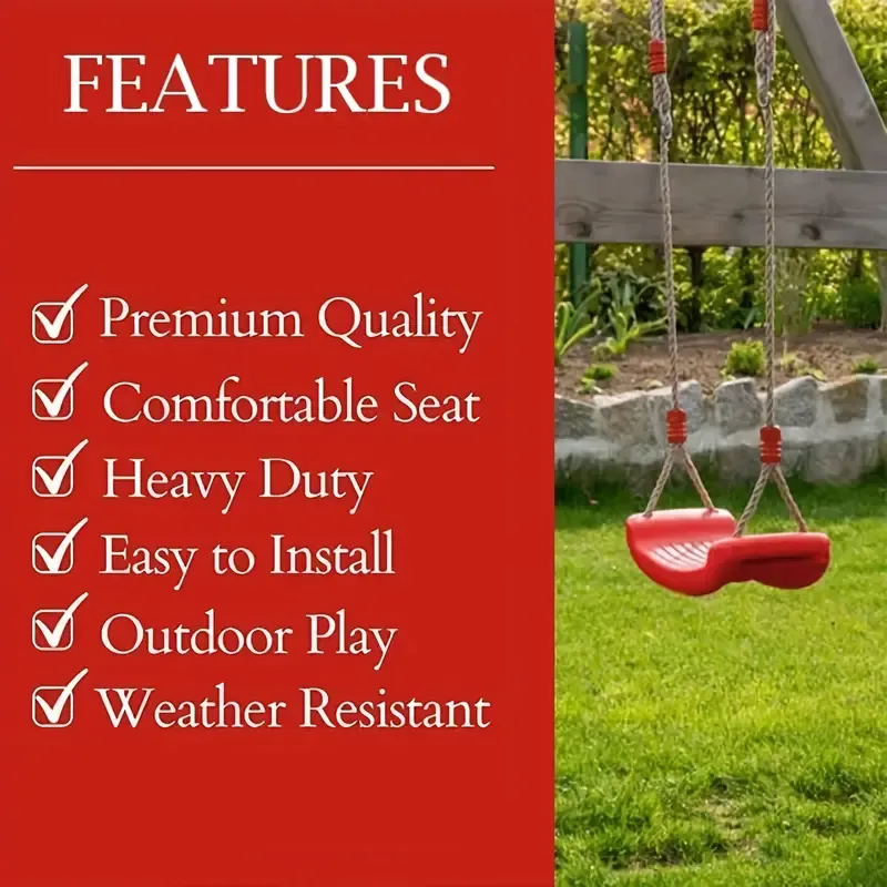 Plastic Swing Sling Chair Is Suitable