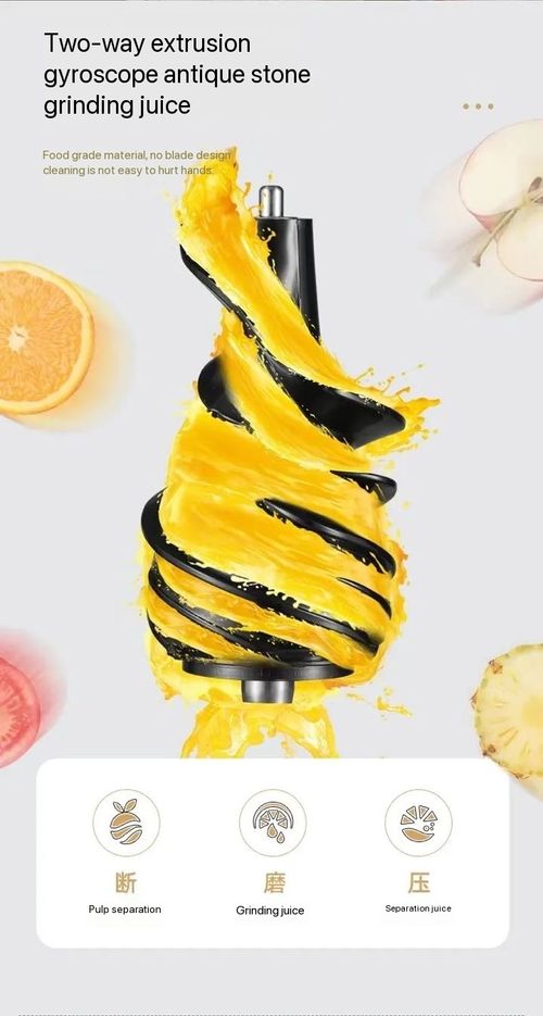 Stainless steel new juicer juice residue separation original juicer home automatic size caliber gifts