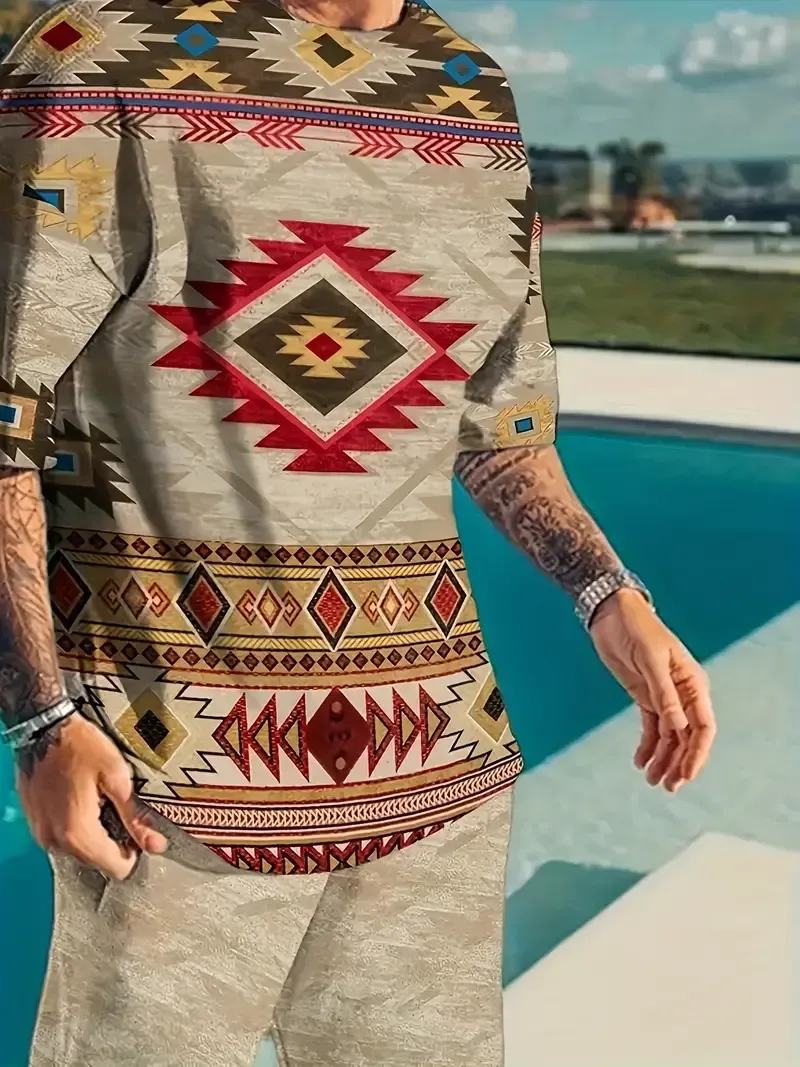 2-Piece Men's Summer Outfit Set