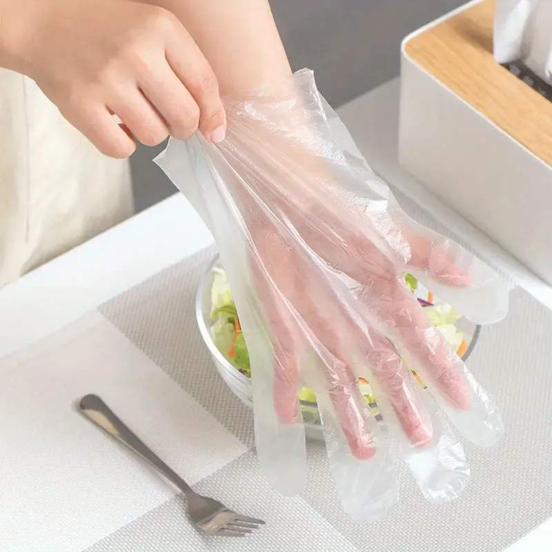 Premium Quality Plastic Disposable Gloves for Cooking