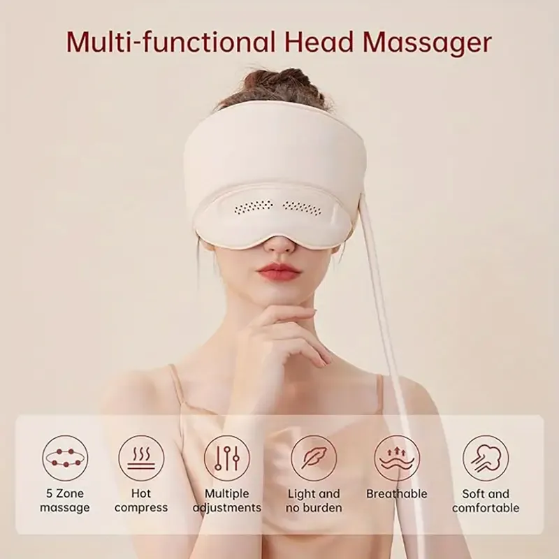 Relaxing Spa-Quality Head Massager