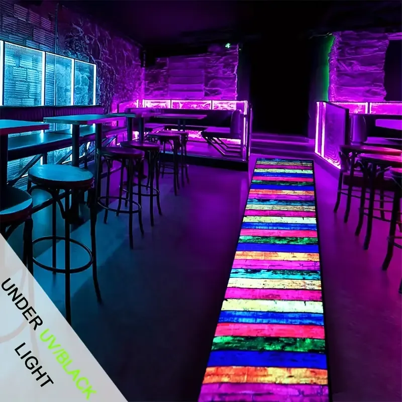 Neon Dance Floor Runner Rugs