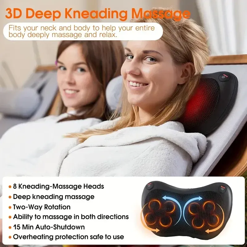 Back And Neck Massager With Heat