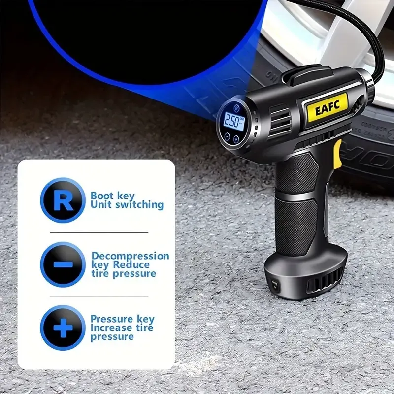 Wireless Car Tire Inflator Pump