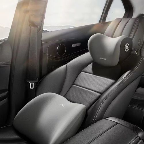 Car Headrest & Lumbar Support Cushion
