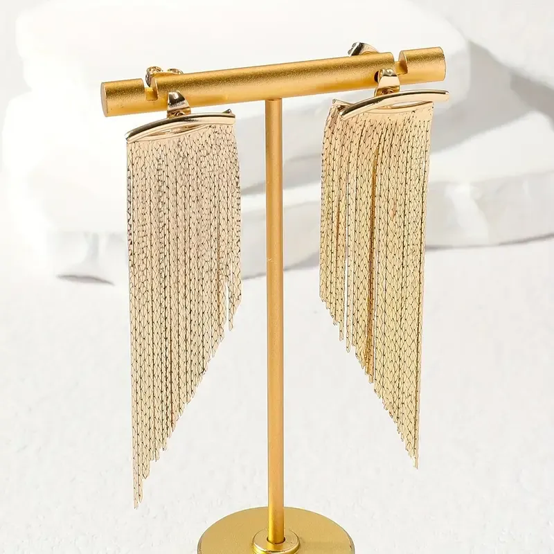 Metal Chain Tassel Dangle