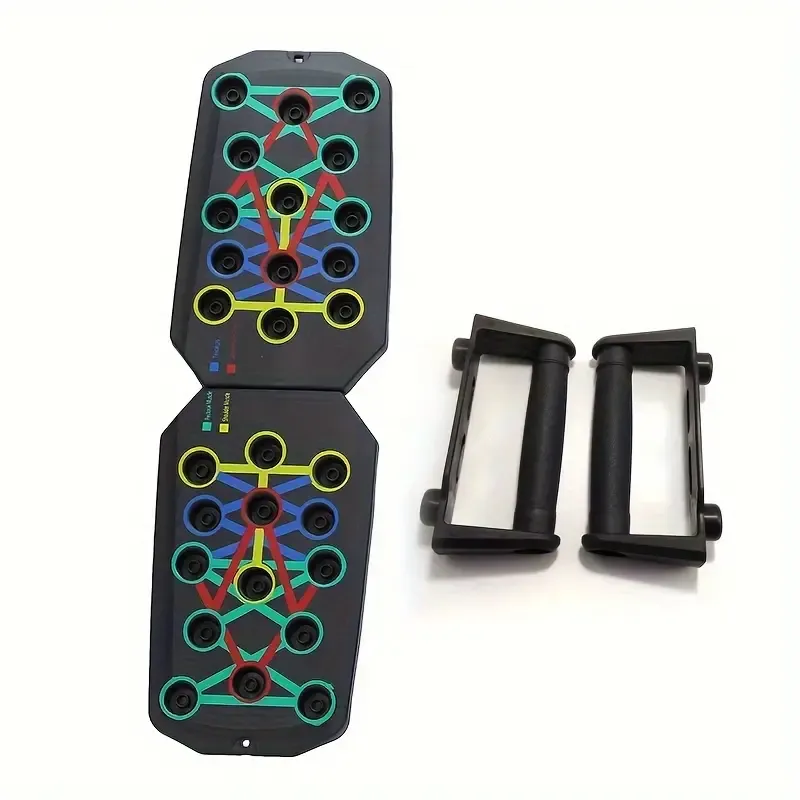 1pc Multifunctional Push Up Board, Portable Foldable Push-up Board, Home Workout Equipment, For Chest Muscle Exercise, Strength Training