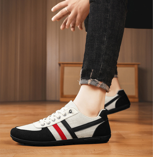 men's casual white sports shoes